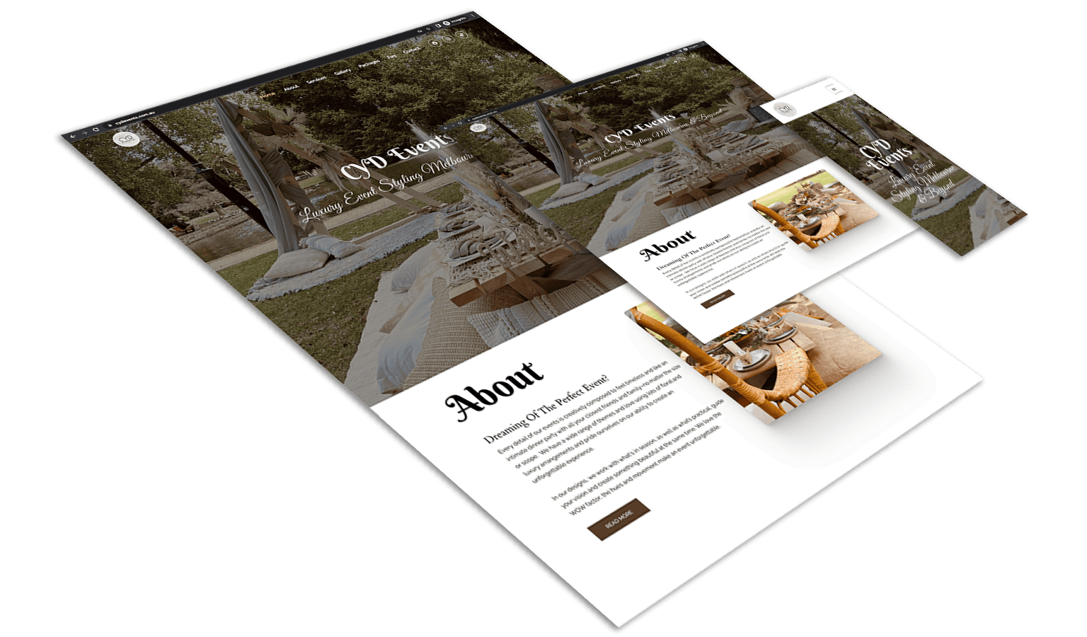 Visual storytelling web design